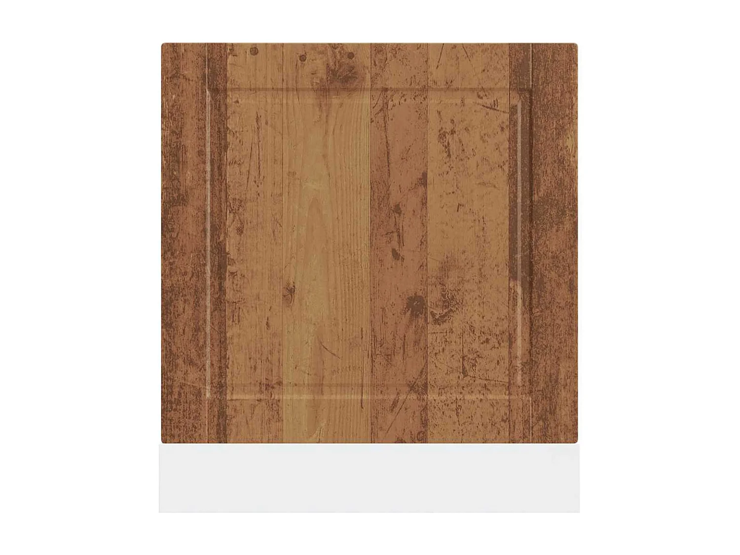 Pannello lavastoviglie in legno vecchio 60x1,5x67 cm