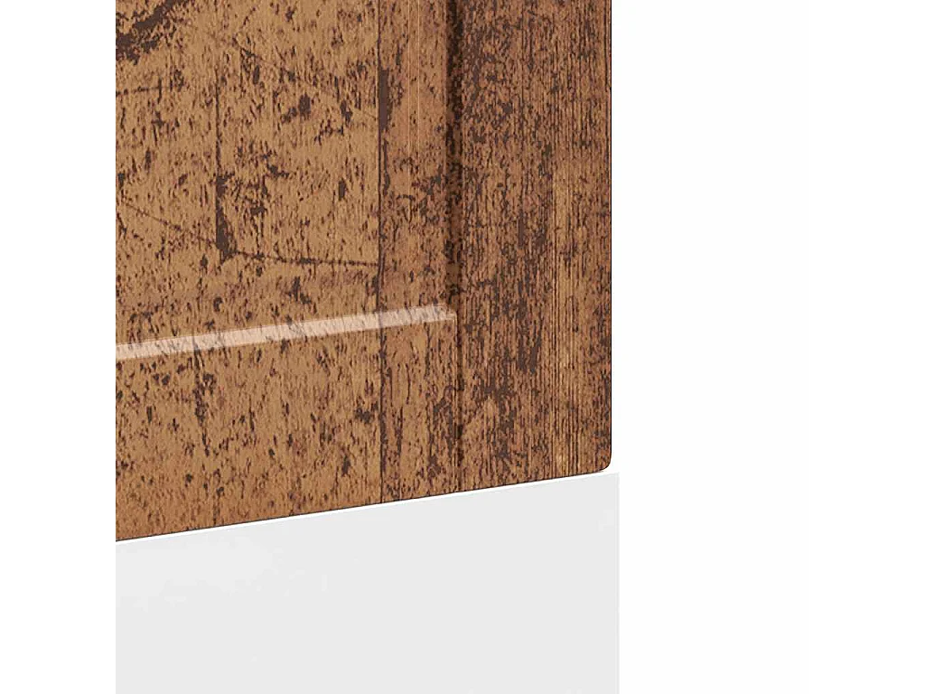 Panneau de lave-vaisselle vieux bois 60x1,5x67 cm