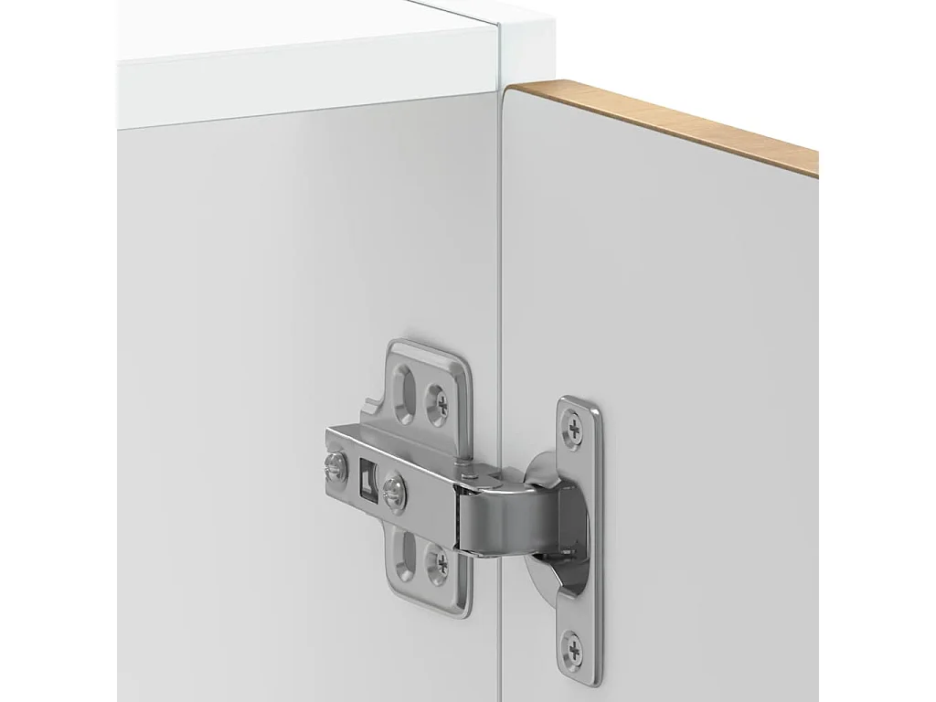 Mobile base per lavello in legno ingegnerizzato grigio Sonoma