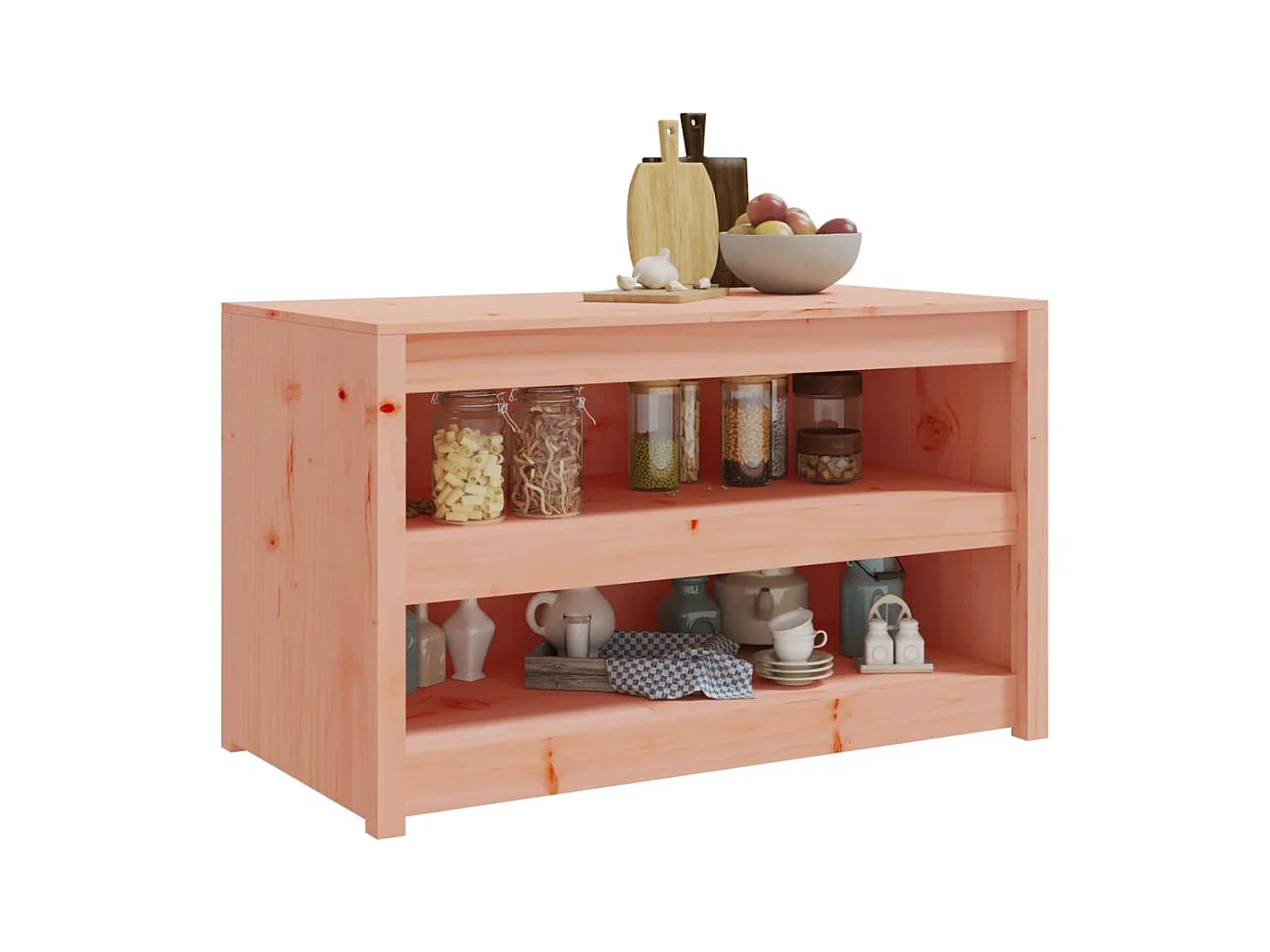 Outdoor-Küchenschrank 106x55x64 cm Douglasie Massivholz