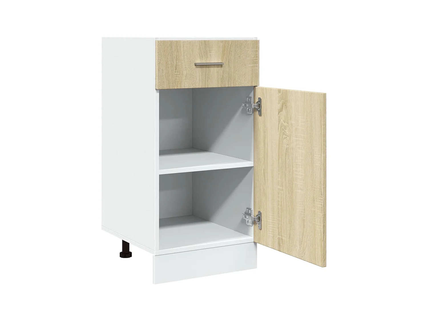 Mobiletto da terra con cassetti in rovere Sonoma "Lyon"