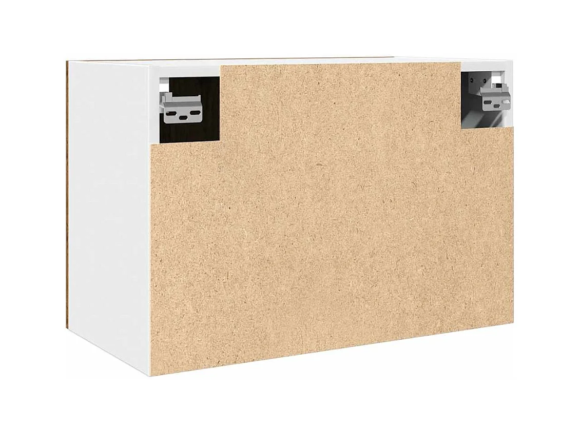 Mobiletto pensile "Lyon", legno vecchio, 60x31x40 cm