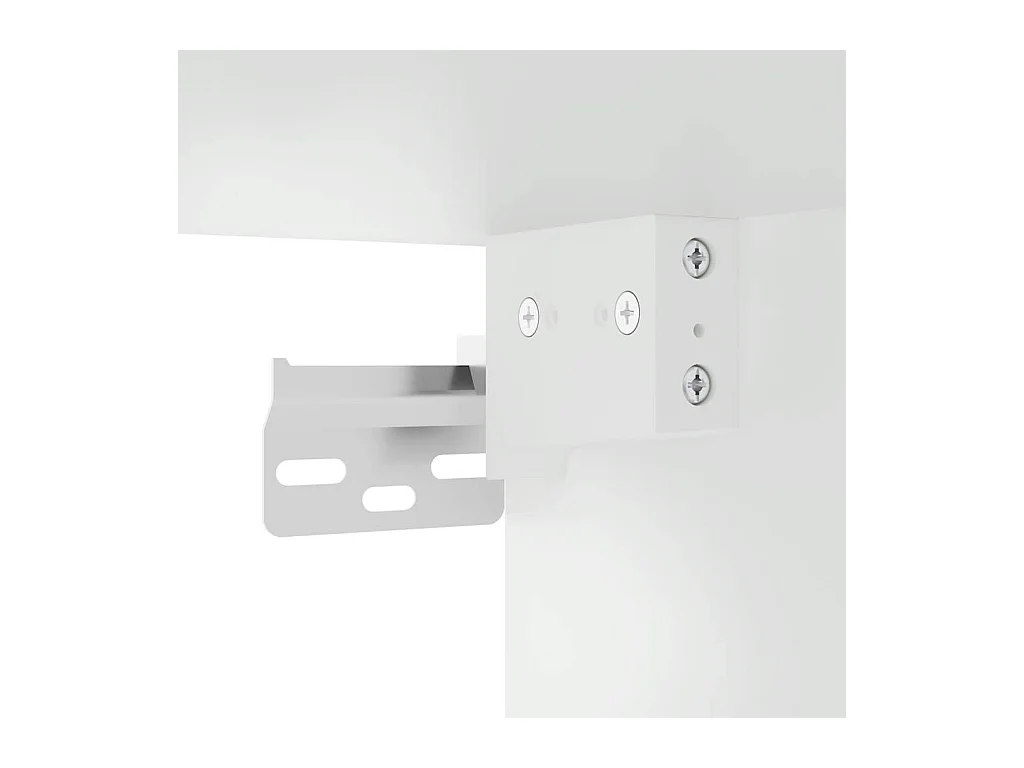 Mobiletto pensile "Lyon", legno vecchio, 60x31x40 cm