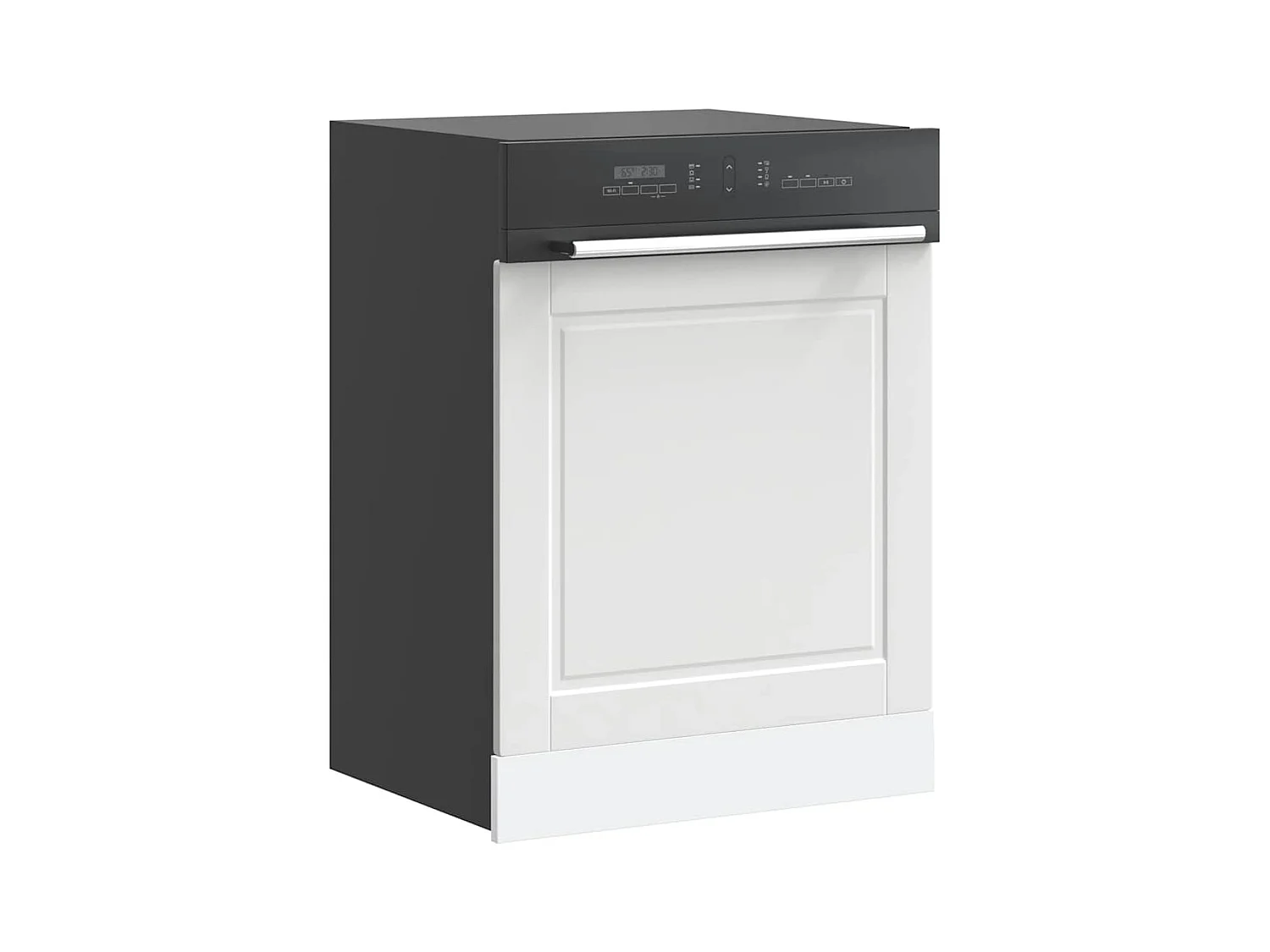 Pannello lavastoviglie bianco 60x1,5x67 cm