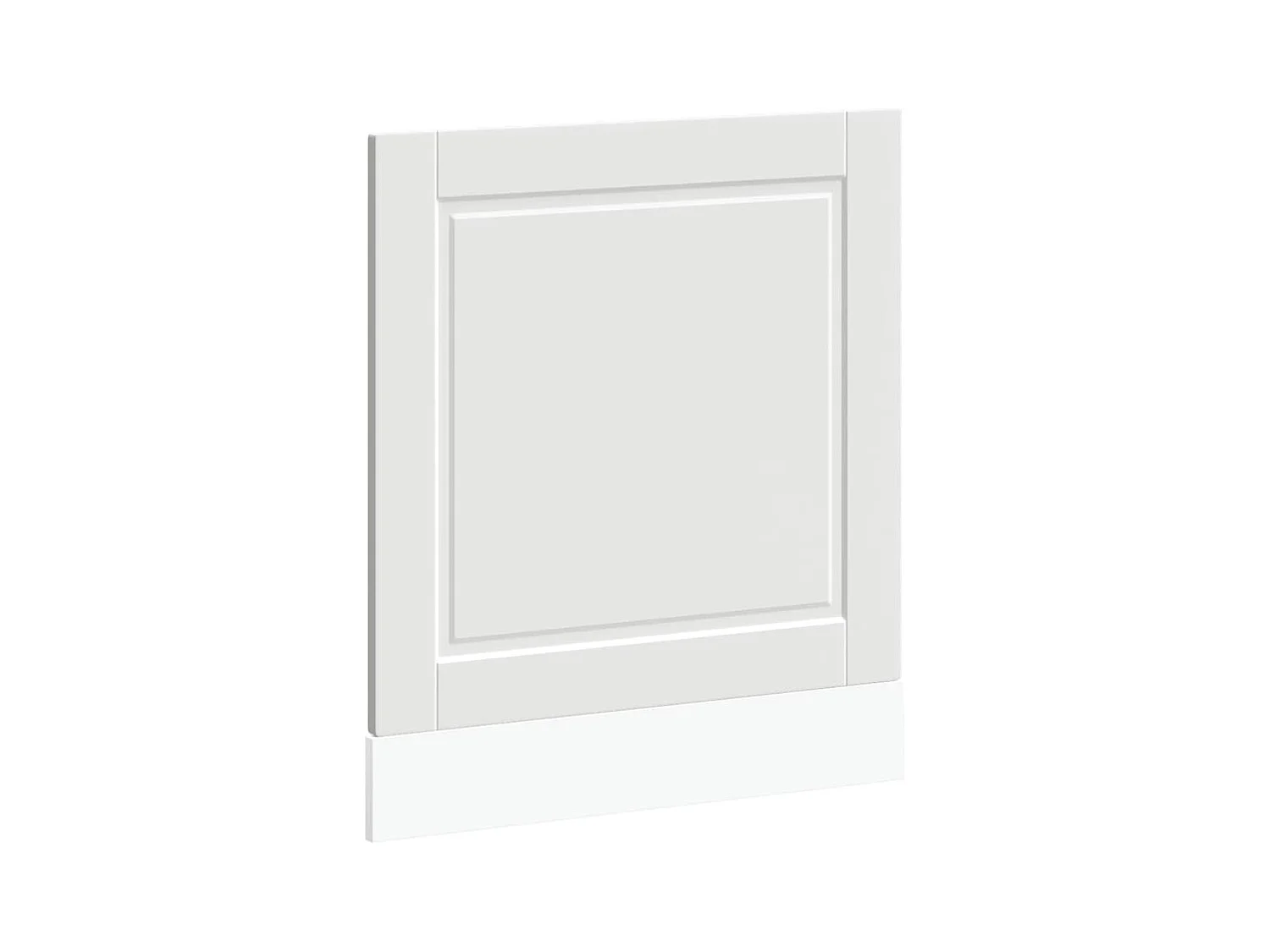 Pannello lavastoviglie bianco 60x1,5x67 cm