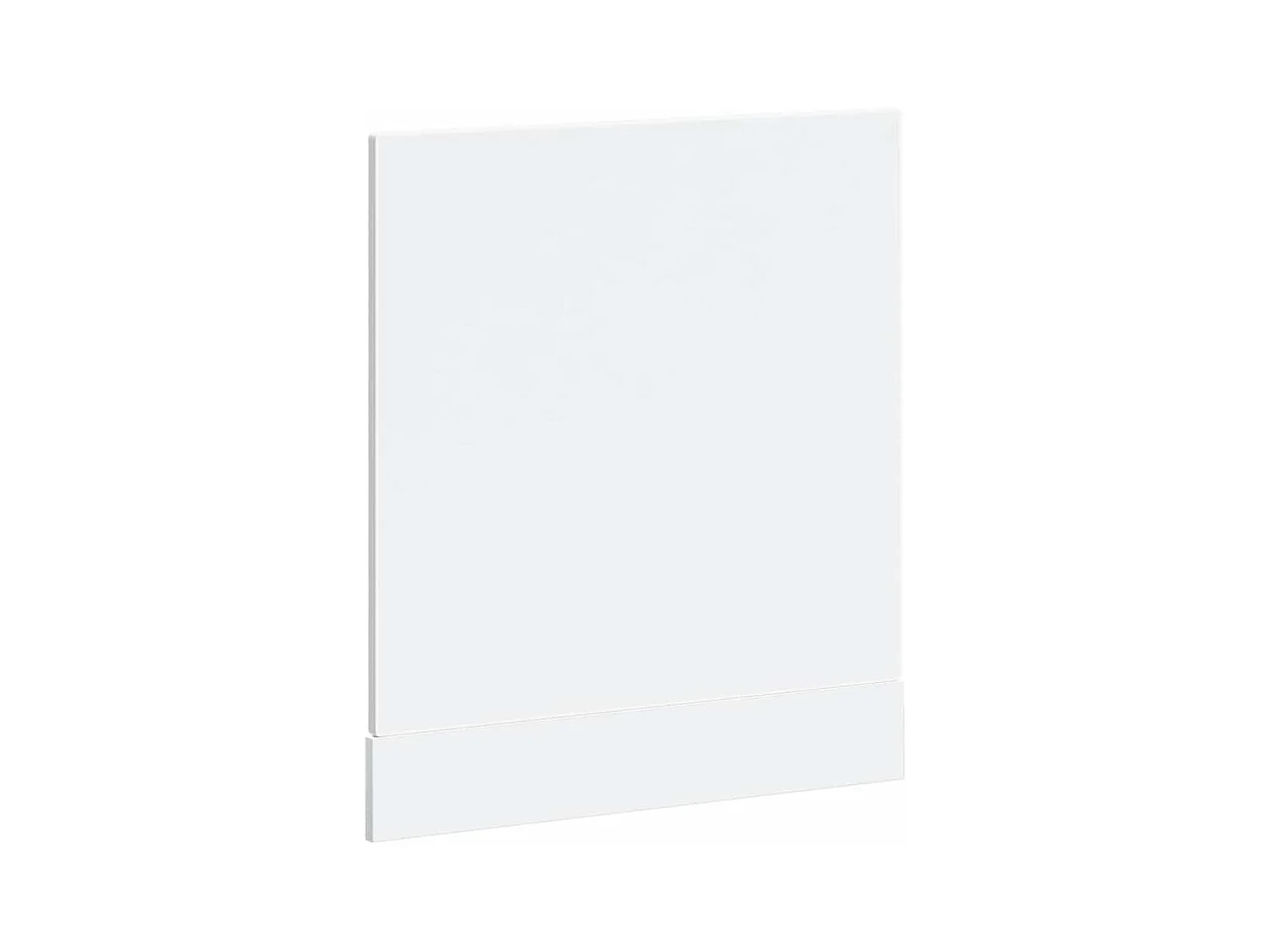 Pannello lavastoviglie bianco 60x1,5x67 cm
