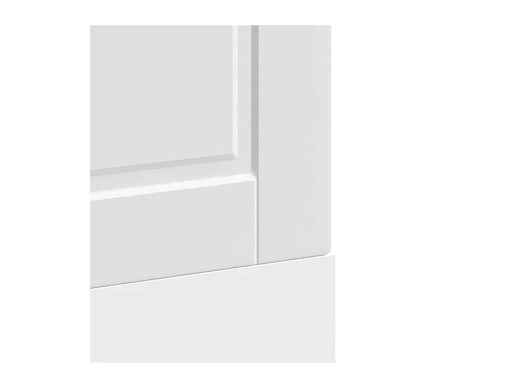 Pannello lavastoviglie bianco 60x1,5x67 cm