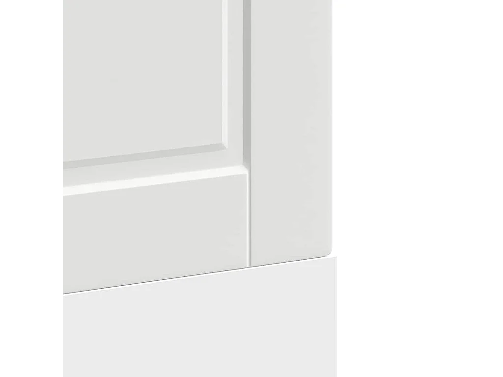 Panneau de lave-vaisselle blanc 60x1,5x67 cm