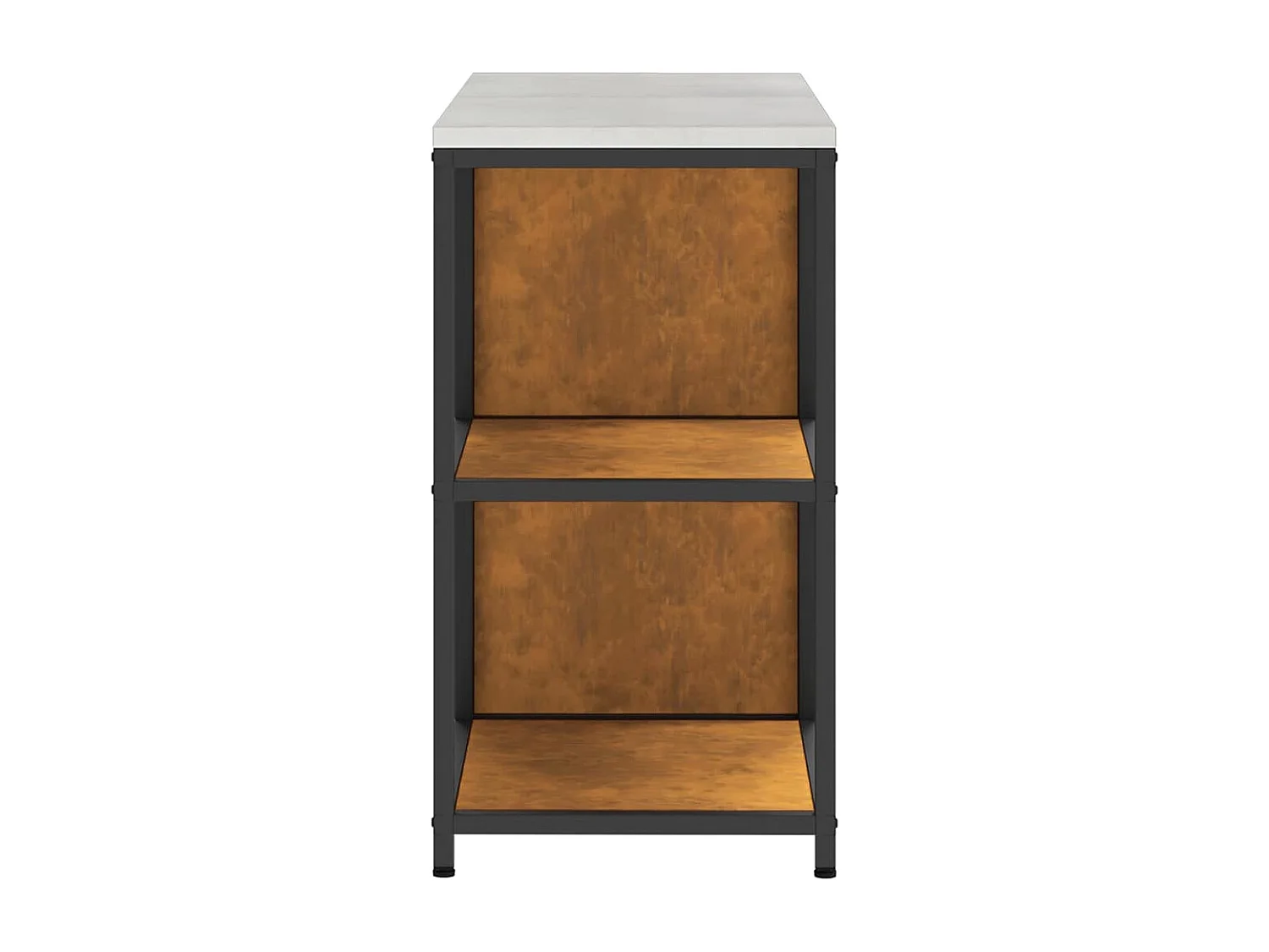 Ensemble de rangement cuisine 2 pcs Rouillé 150 x 50 x 92 cm
