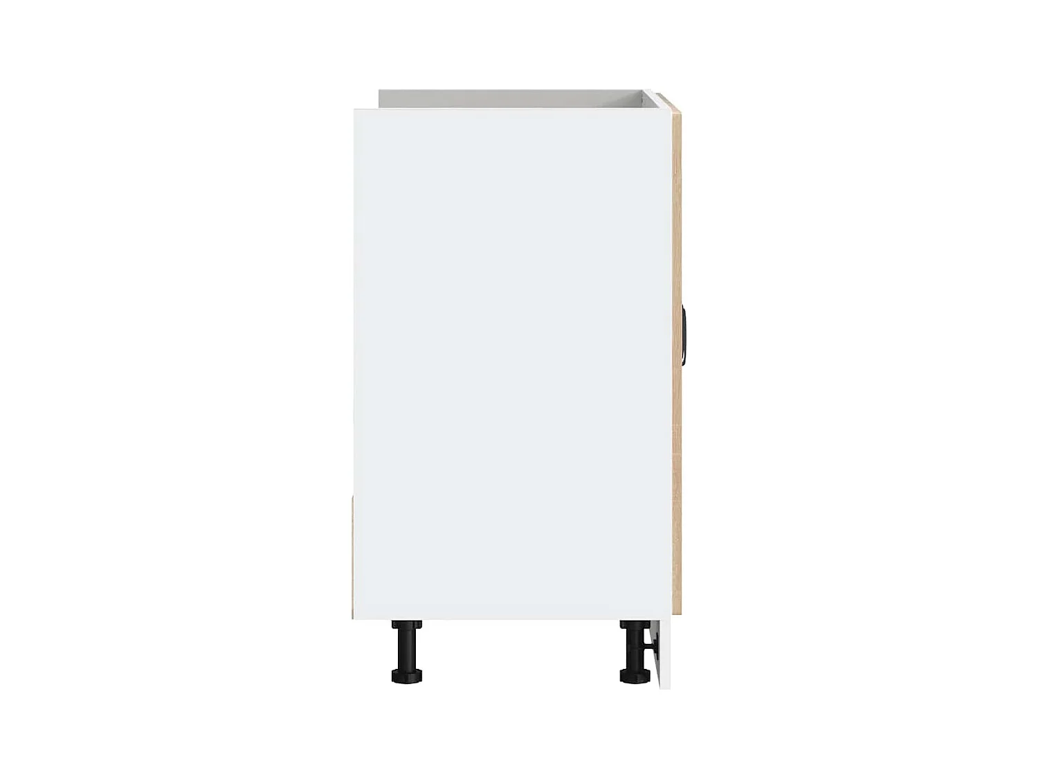 Mobile base per lavello in legno ingegnerizzato Sonoma Oak