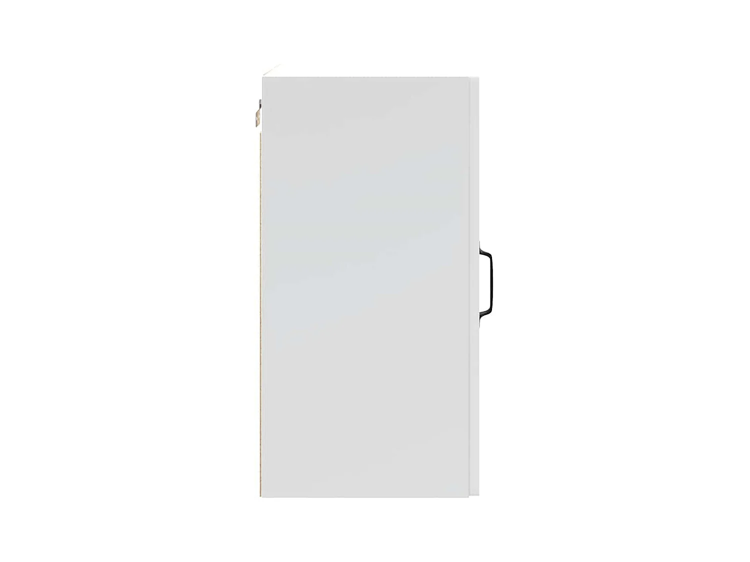 Armoire murale de cuisine blanc bois d'ingénierie