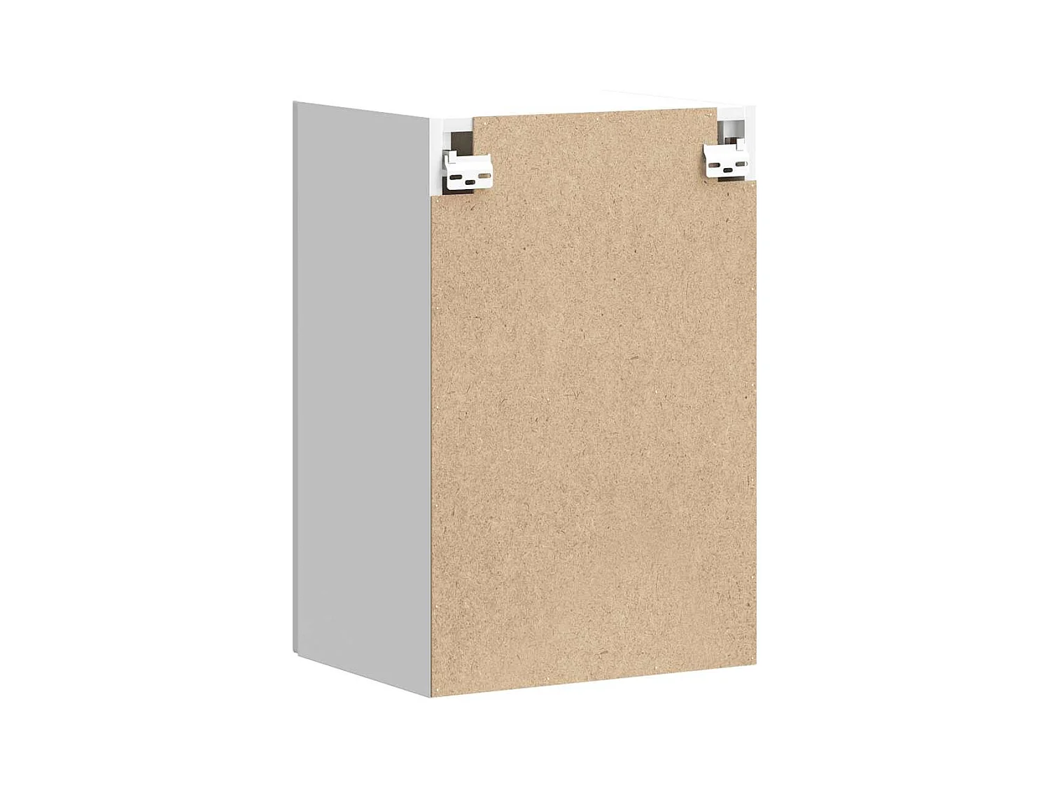 Armoire murale de cuisine blanc bois d'ingénierie