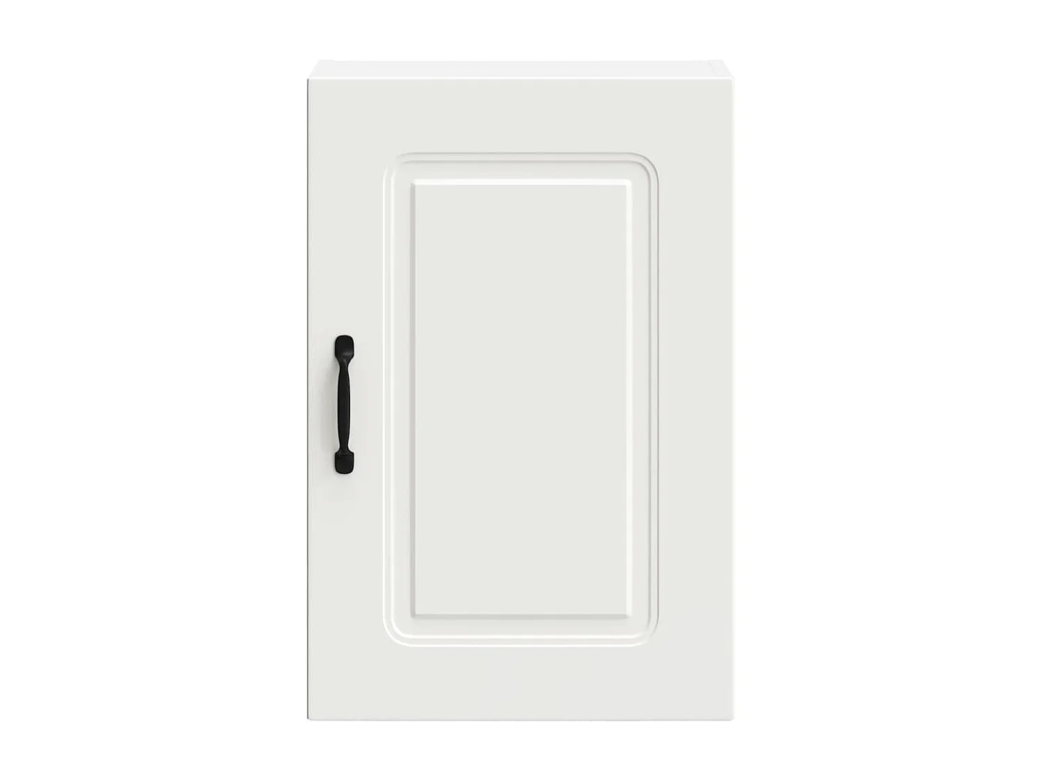 Armoire murale de cuisine blanc bois d'ingénierie