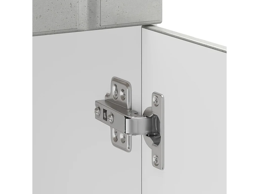 Mobile da cucina in legno ingegnerizzato grigio cemento Lucca