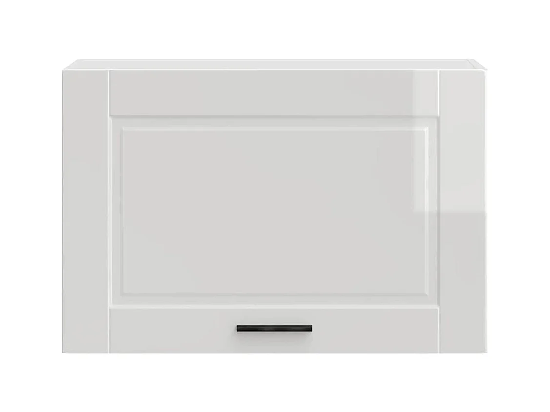 Mobile da cucina in legno ingegnerizzato bianco lucido