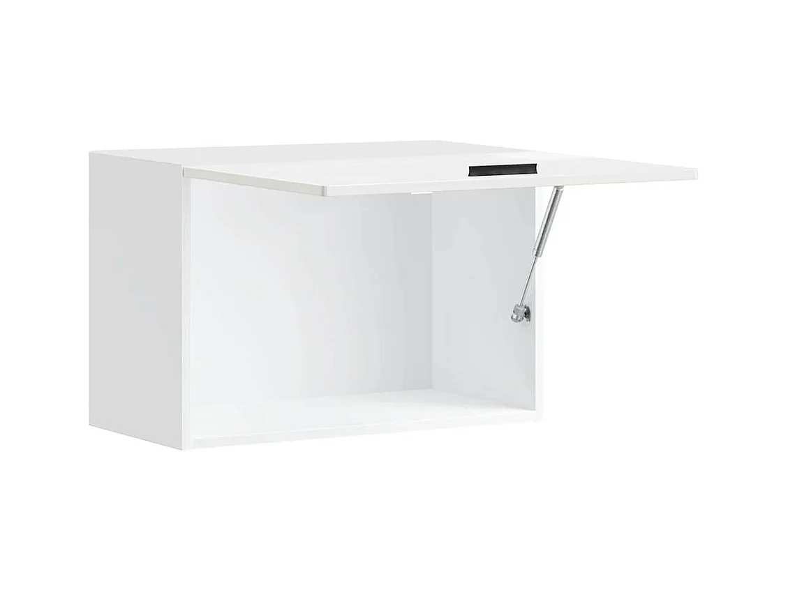 Mobile da cucina in legno ingegnerizzato bianco lucido