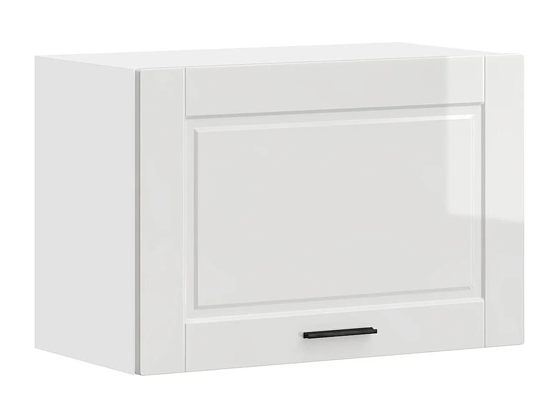 keuken wandkast wit hoogglans bewerkt hout