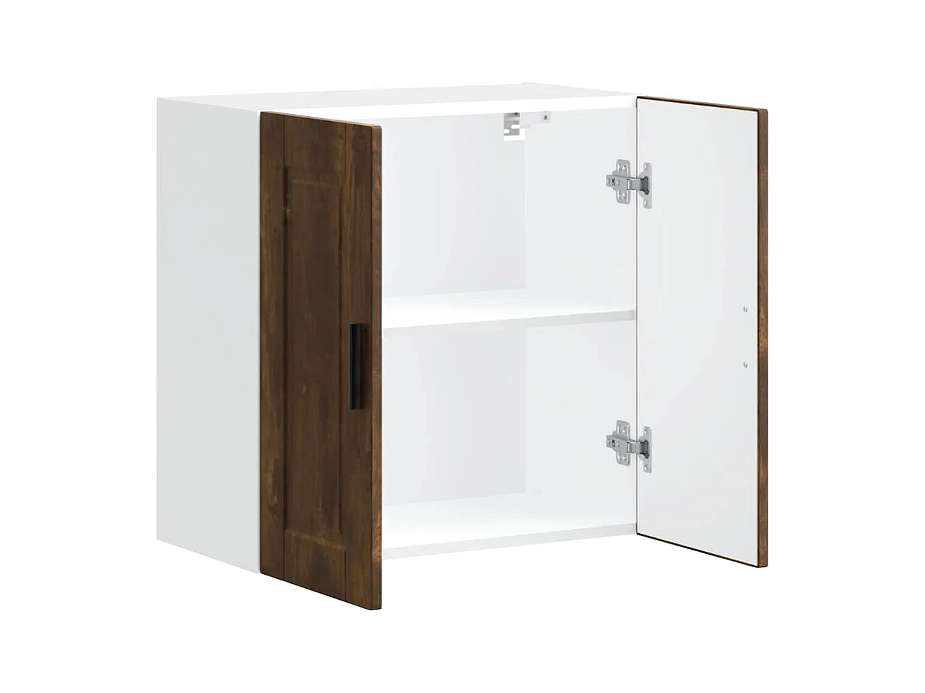 Armoire murale de cuisine chêne fumé bois d'ingénierie