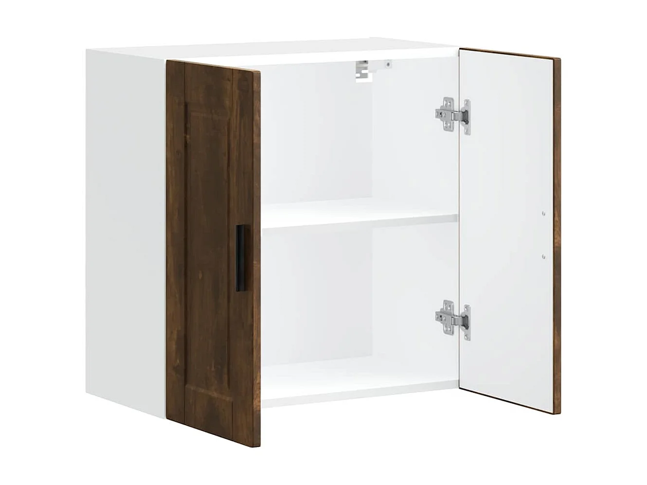 Mueble de pared de cocina de madera de ingeniería de roble ahumado Porto