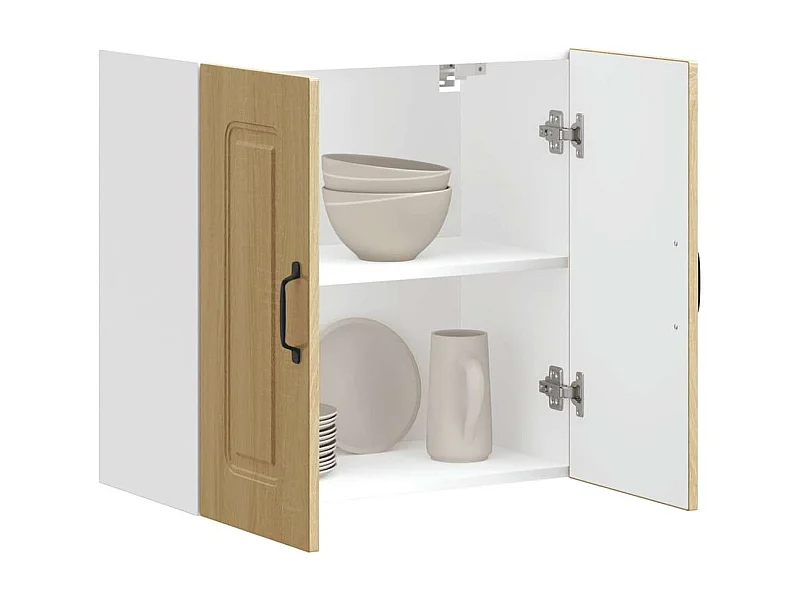 Armoire murale de cuisine chêne sonoma bois d'ingénierie