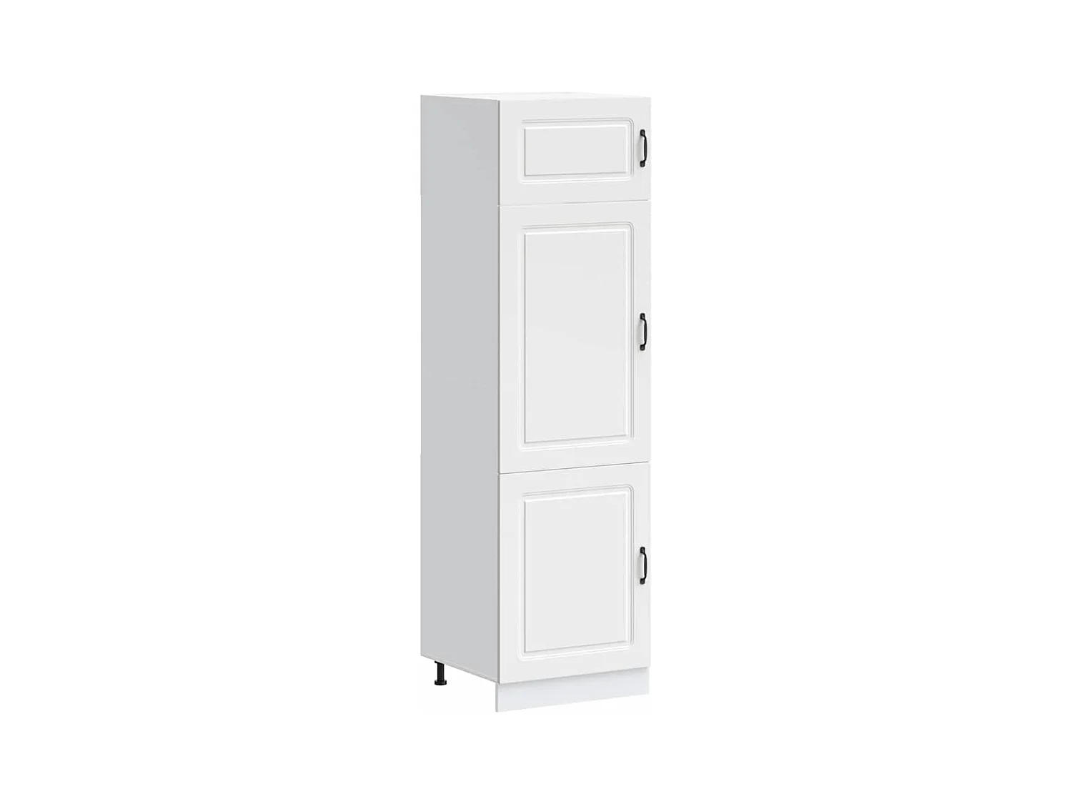 Armoire de cuisine blanc bois d'ingénierie