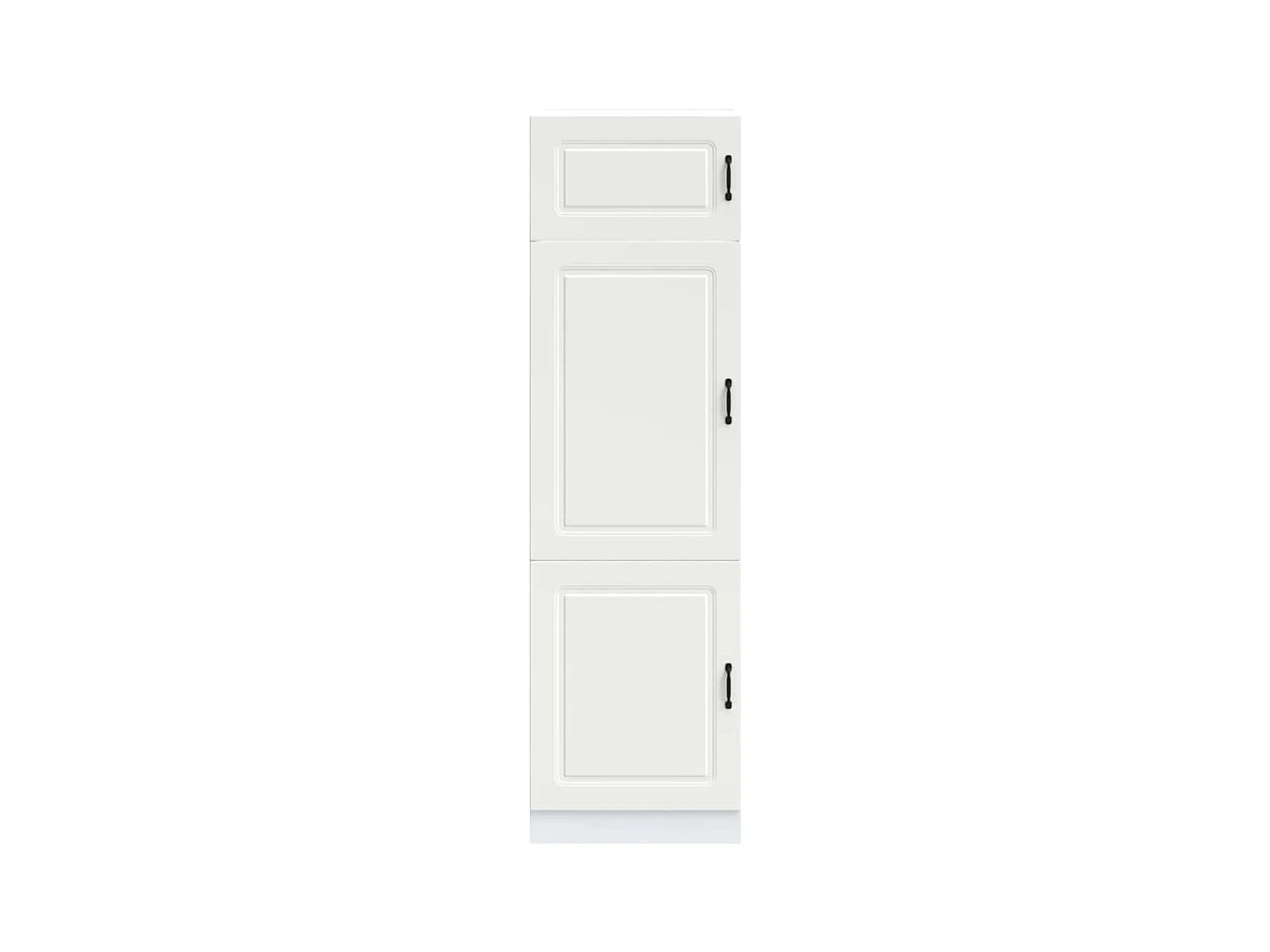 Armoire de cuisine blanc bois d'ingénierie