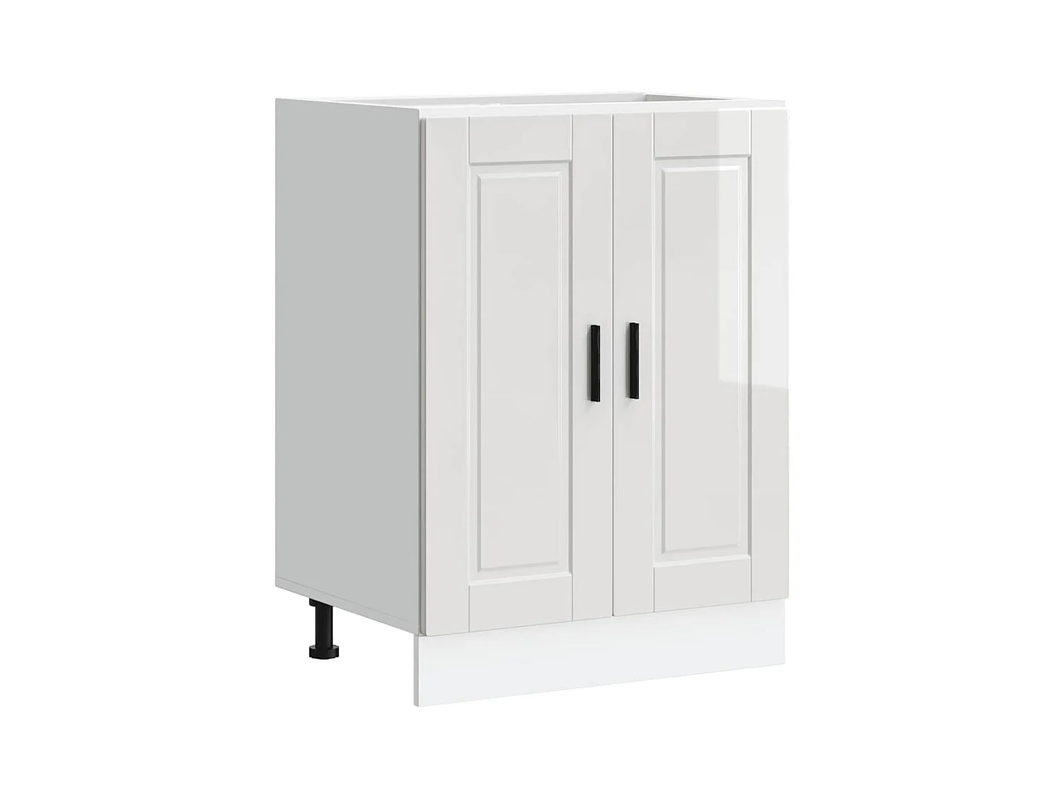 Mobile da cucina in legno ingegnerizzato bianco lucido Porto