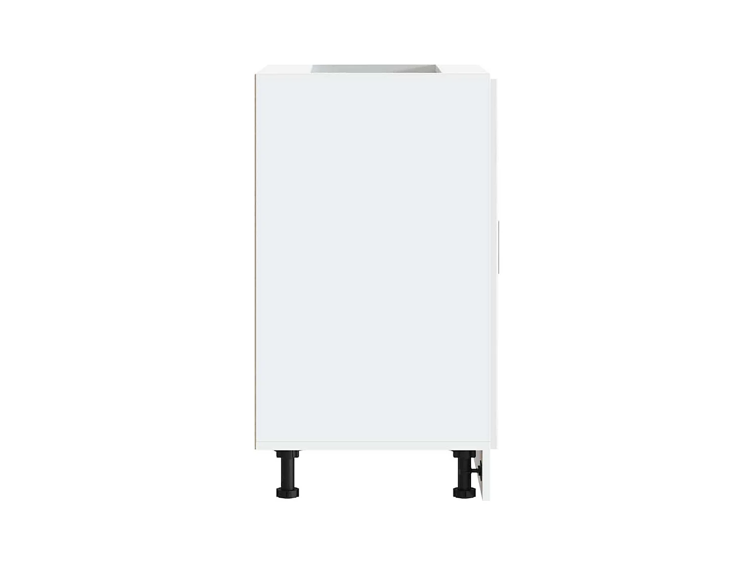 Mobile da cucina in legno ingegnerizzato bianco lucido Porto