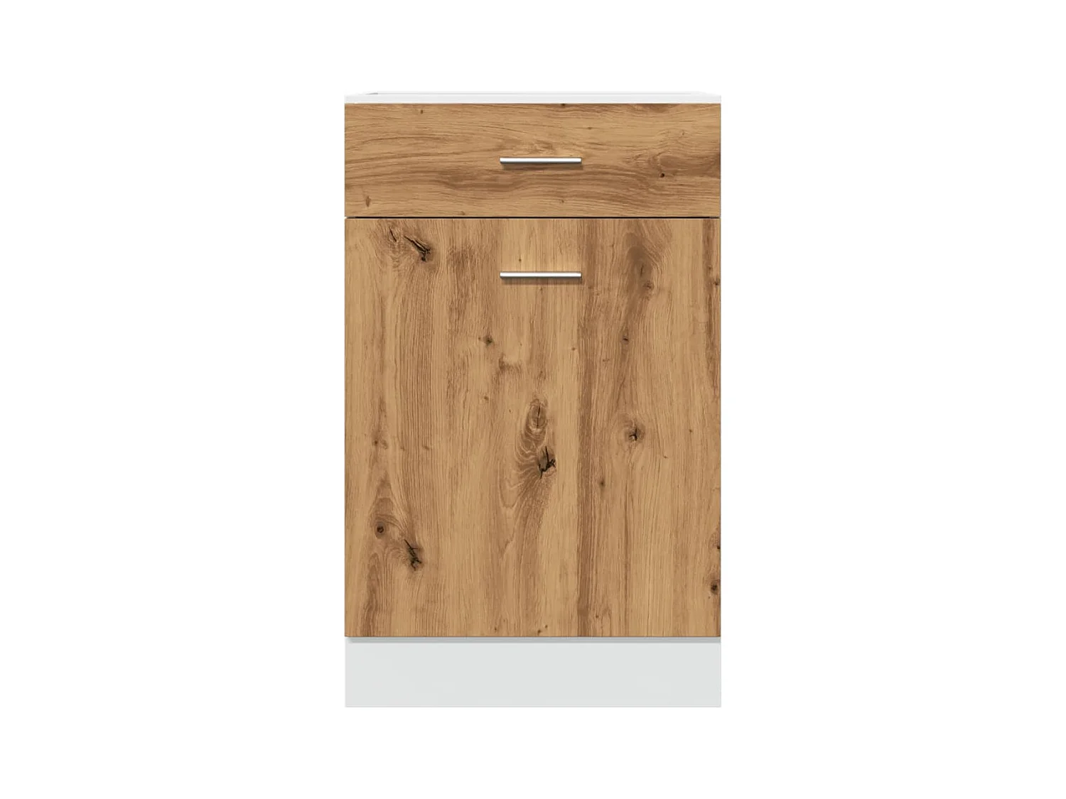 Armoire de plancher à tiroir chêne artisanal