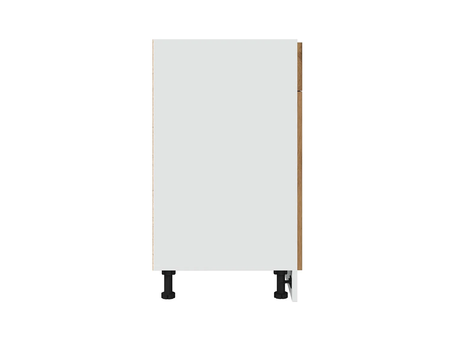 Armoire de plancher à tiroir chêne artisanal