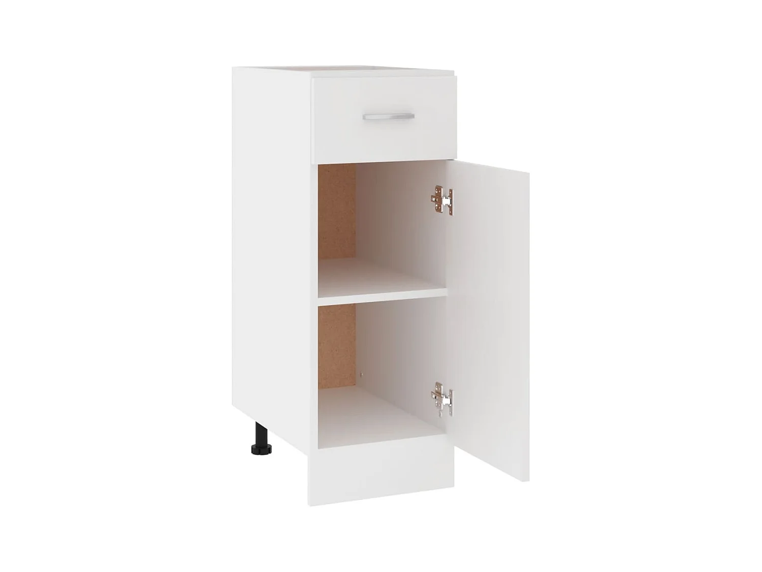 Armoire de plancher à tiroir Blanc 30x46x81,5cm