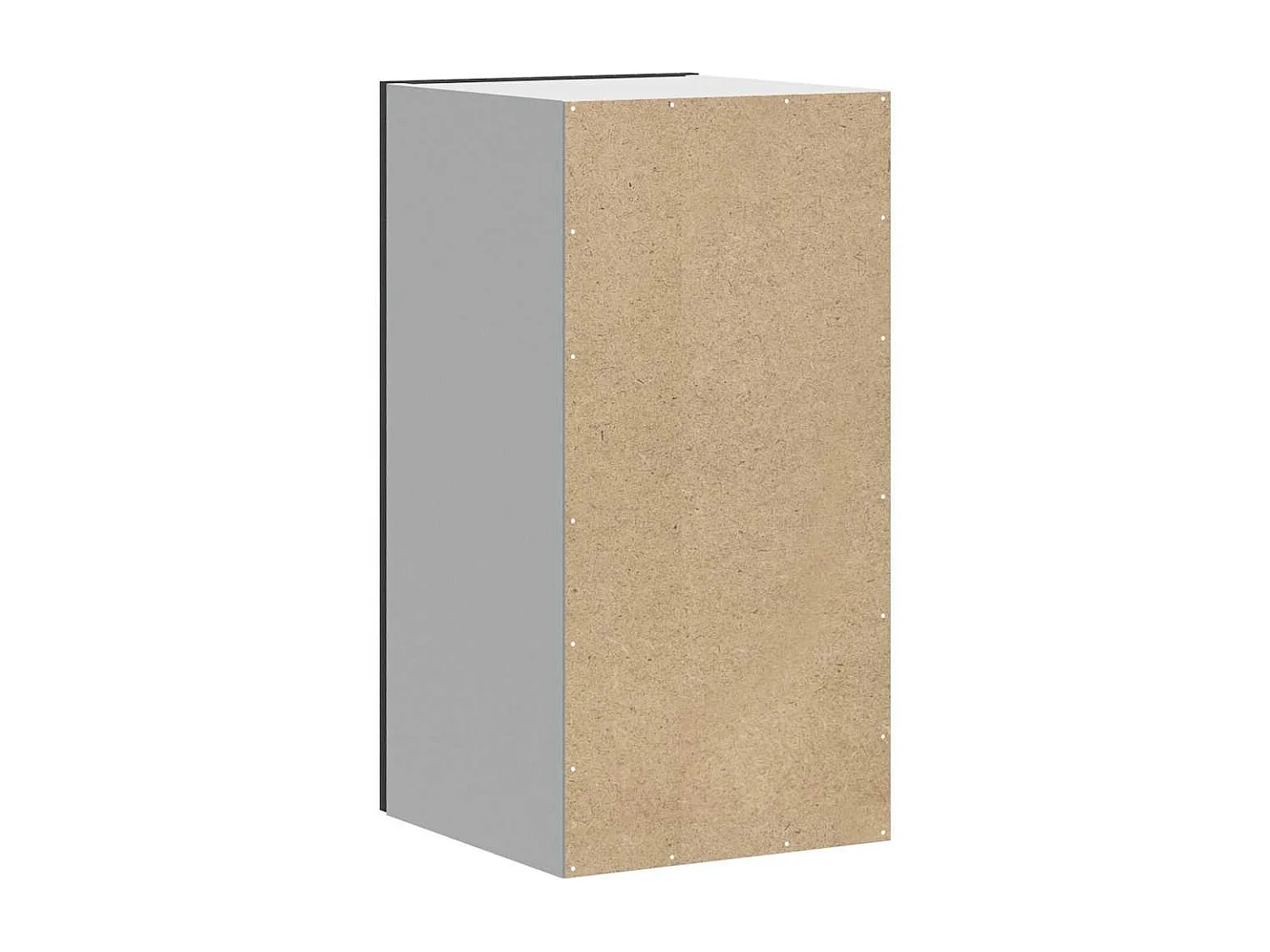 Armoire murale de cuisine noir bois d'ingénierie