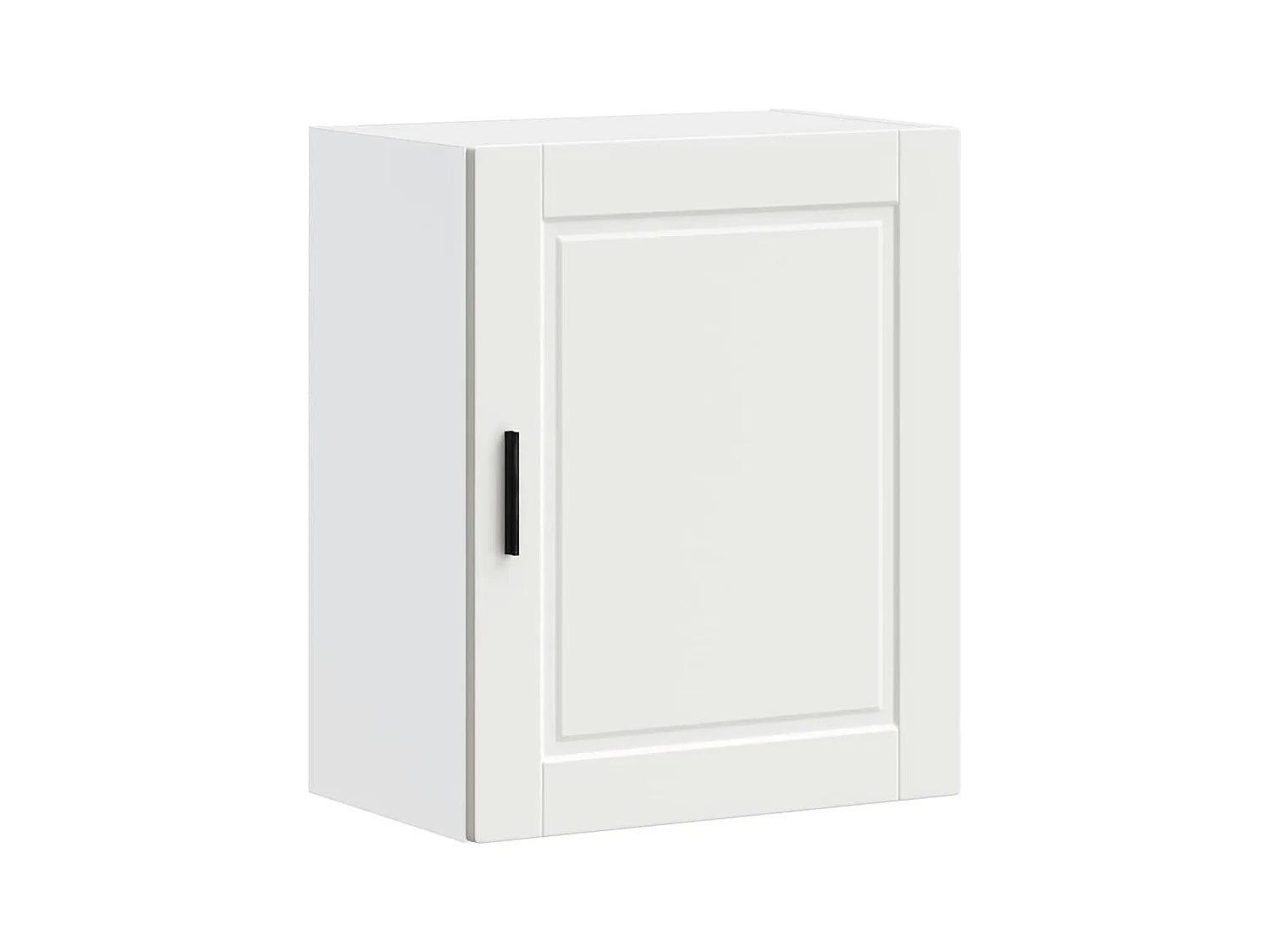 Armoire murale de cuisine blanc bois d'ingénierie