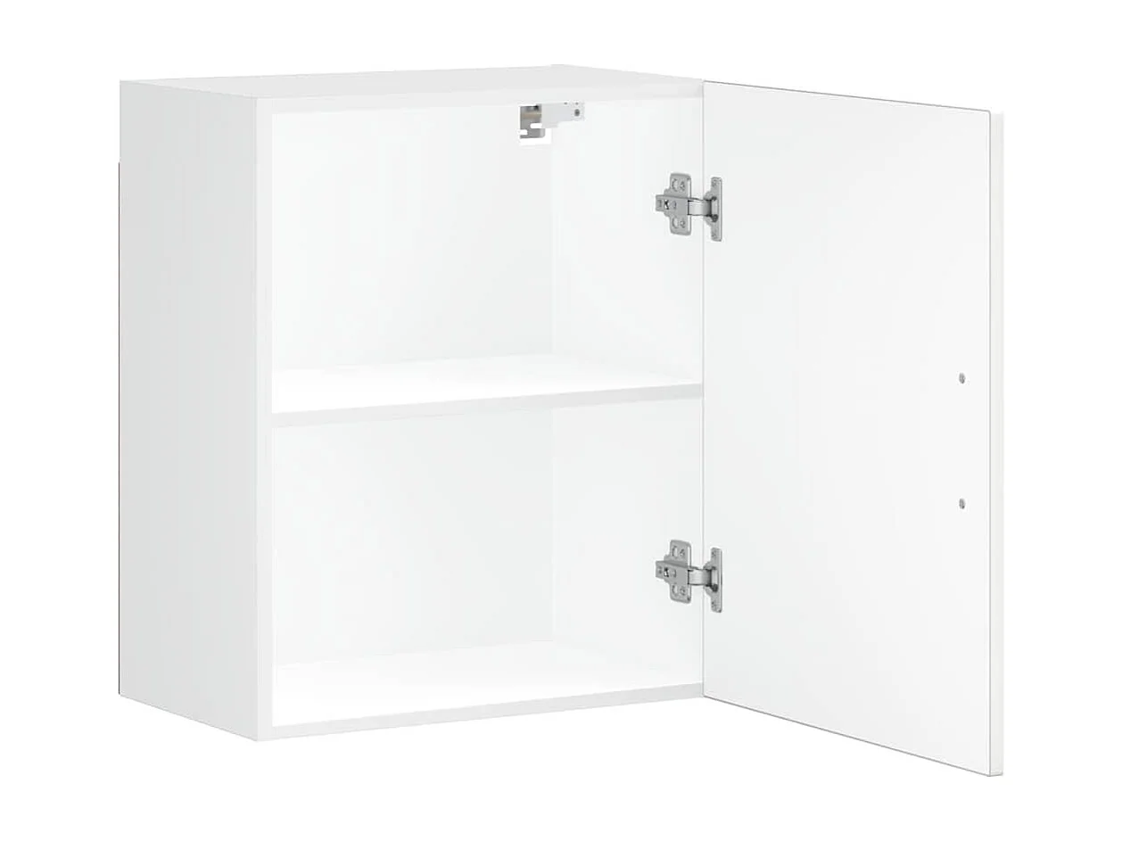 Mueble de pared de cocina de madera de ingeniería blanca Porto