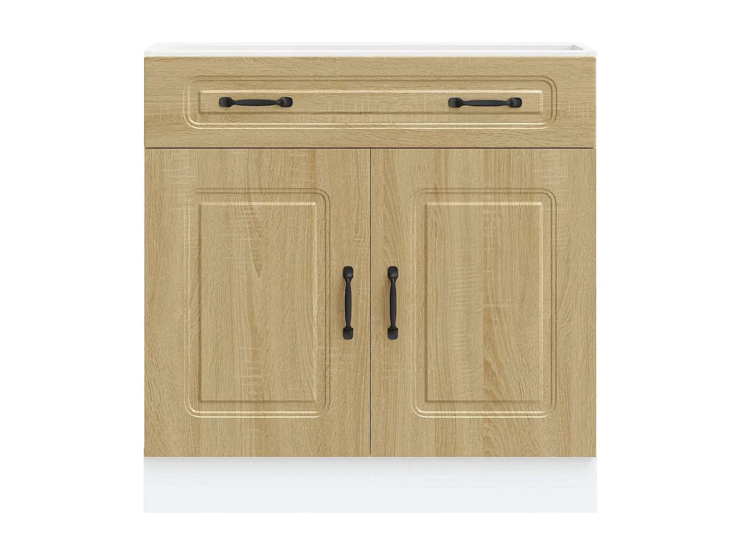 Armoire de cuisine chêne sonoma bois d'ingénierie