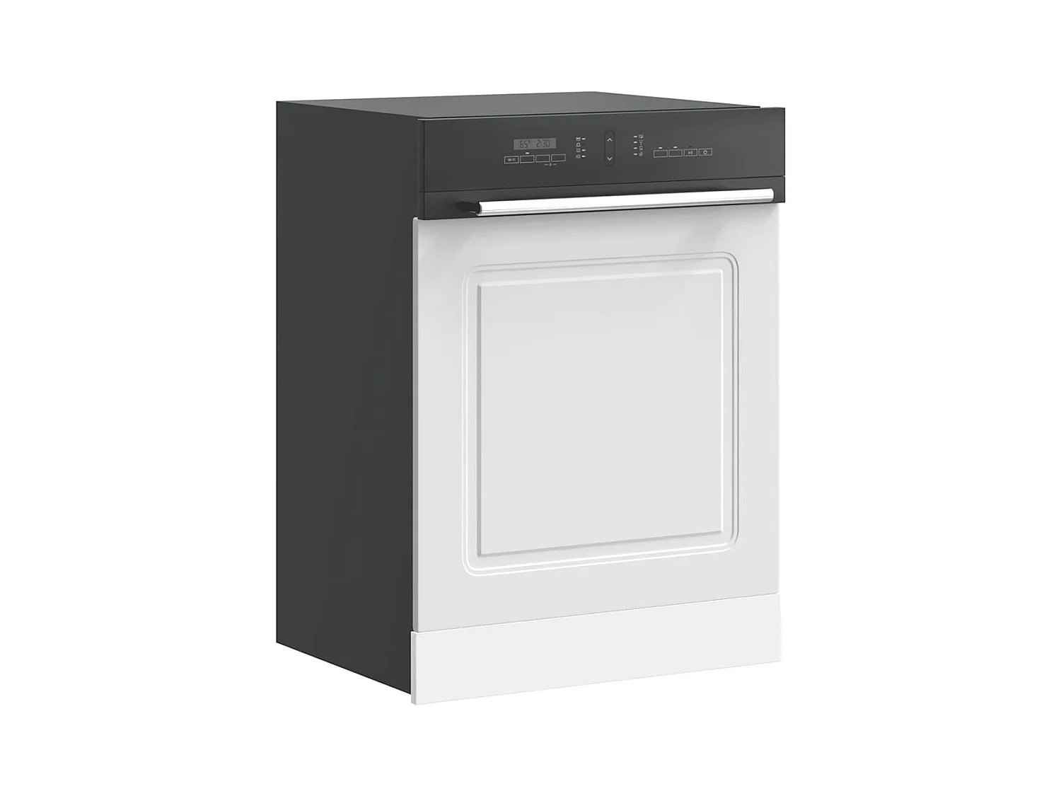 Pannello lavastoviglie bianco 60x1,5x67 cm