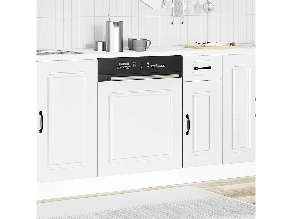 Pannello lavastoviglie bianco 60x1,5x67 cm