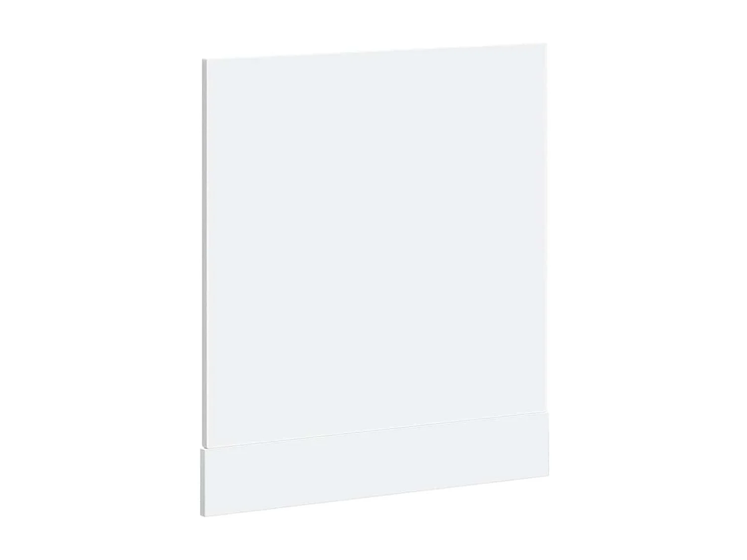 Pannello lavastoviglie bianco 60x1,5x67 cm