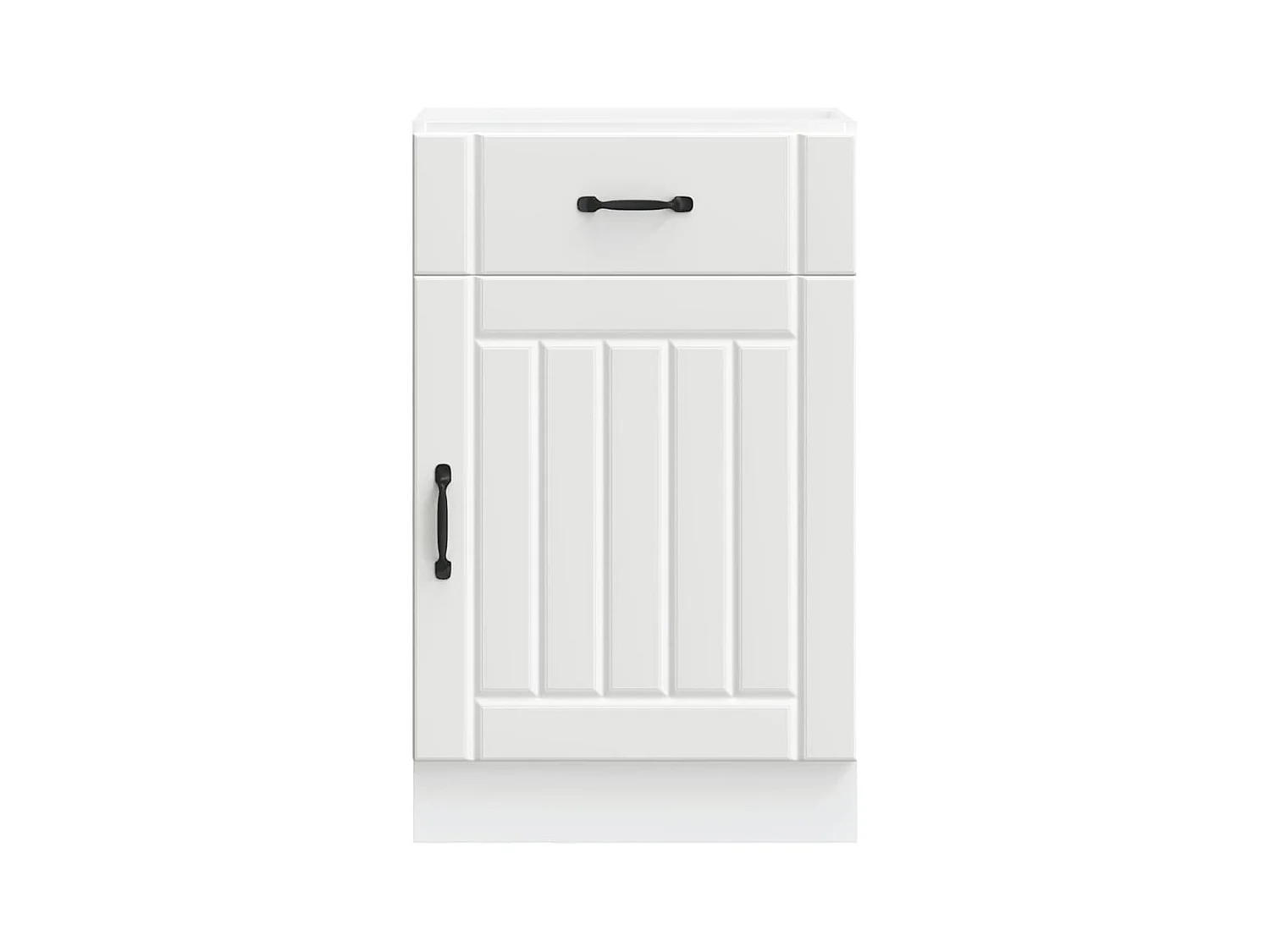 Mobile da cucina in legno ingegnerizzato bianco Lucca