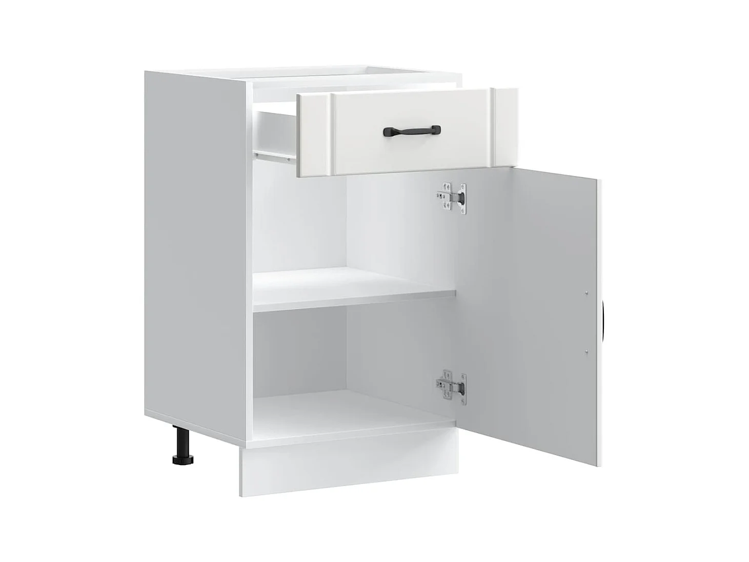 Mobile da cucina in legno ingegnerizzato bianco Lucca