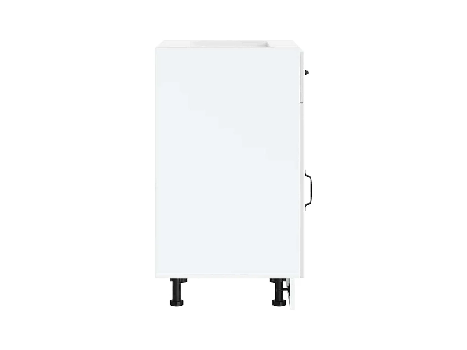 Mobile da cucina in legno ingegnerizzato bianco Lucca