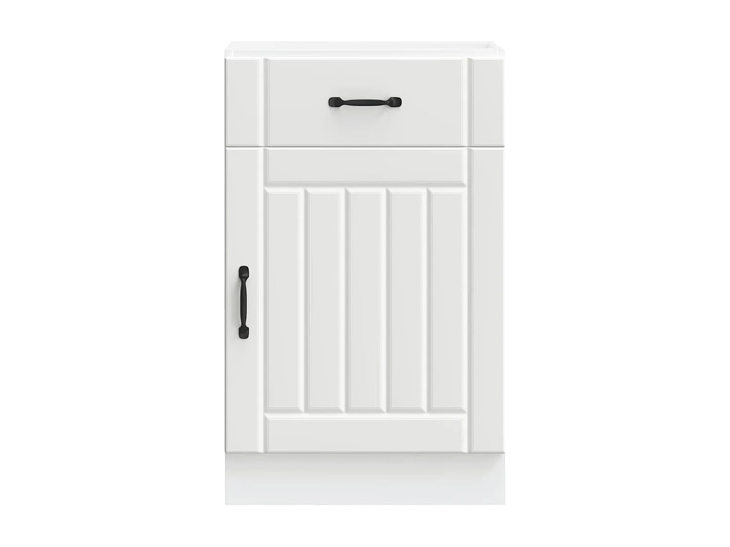 Armoire de cuisine blanc bois d'ingénierie