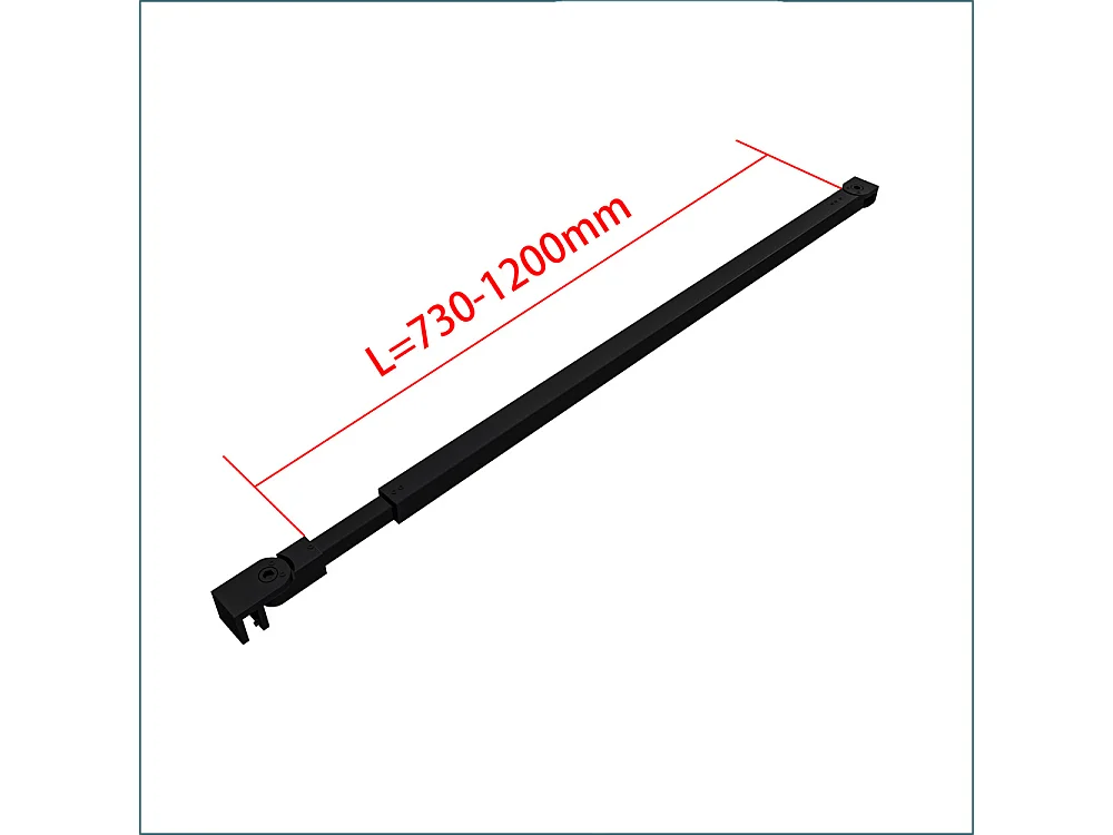 40x200cm Walk in Duschwand Panel Seitenwand Dussche 8mm NANO Glas 30cm Wasserschutzglas