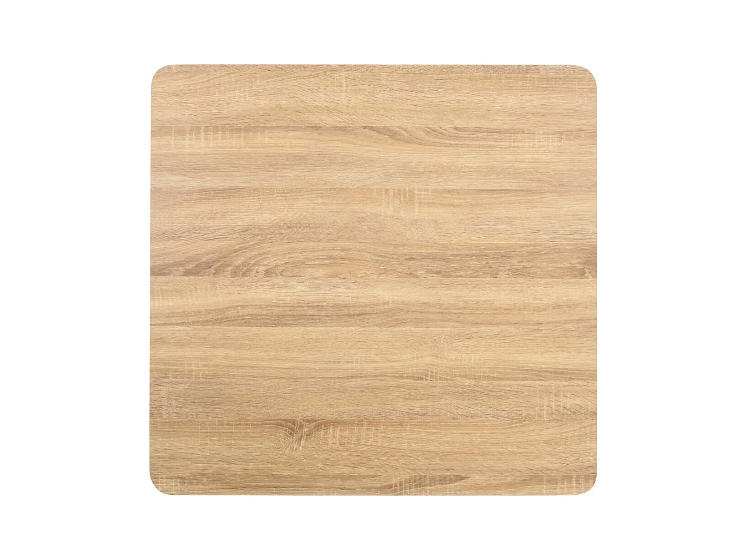 Table de bistro Marron clair 80x80 cm MDF