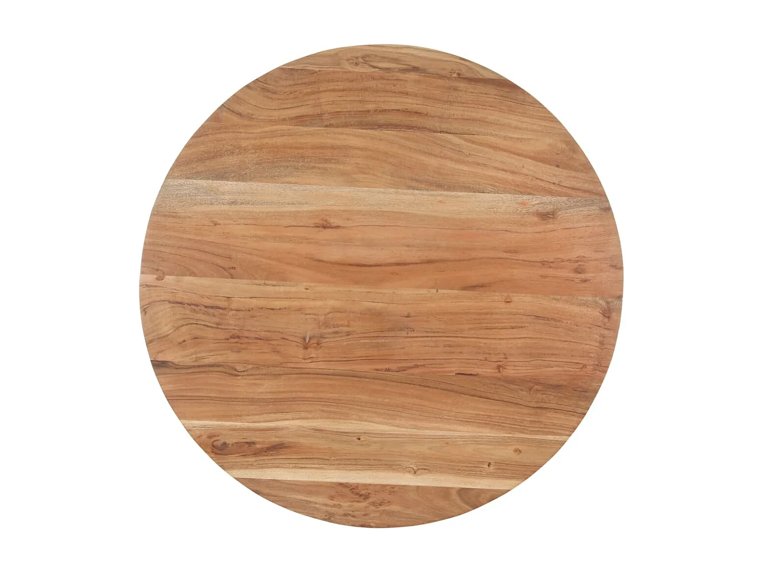 Mesa de comedor 80 cm Madera maciza de acacia