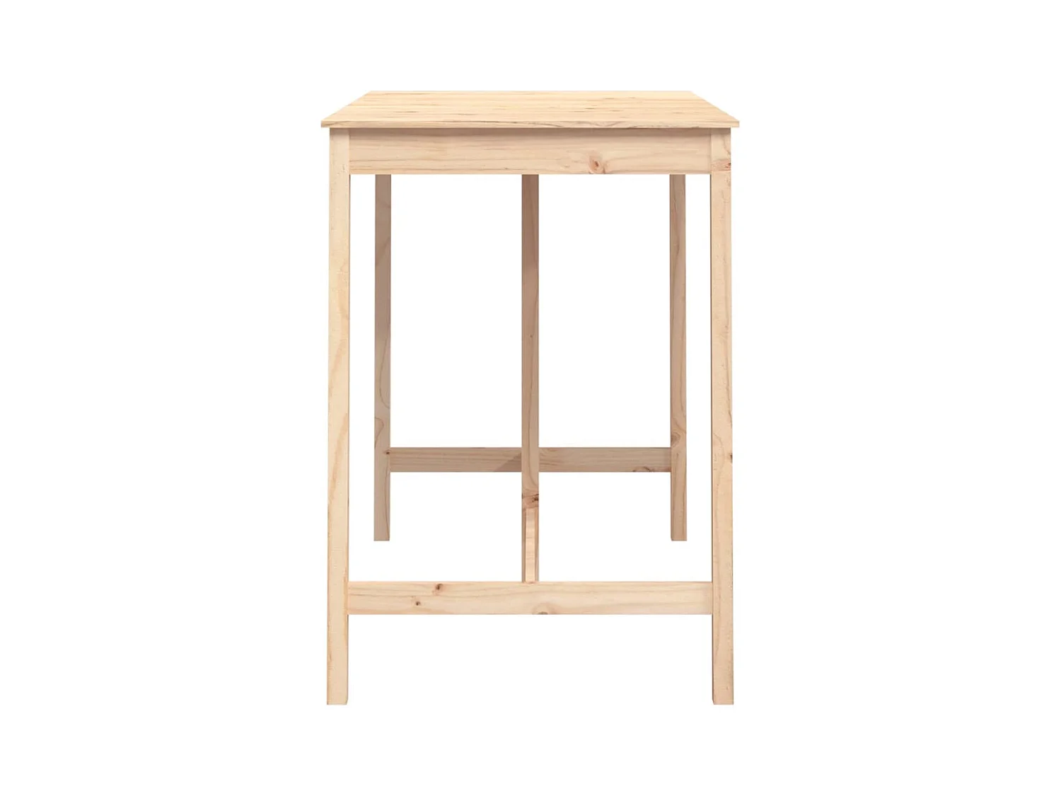 Table de bar 140x80x110 cm Bois massif de pin