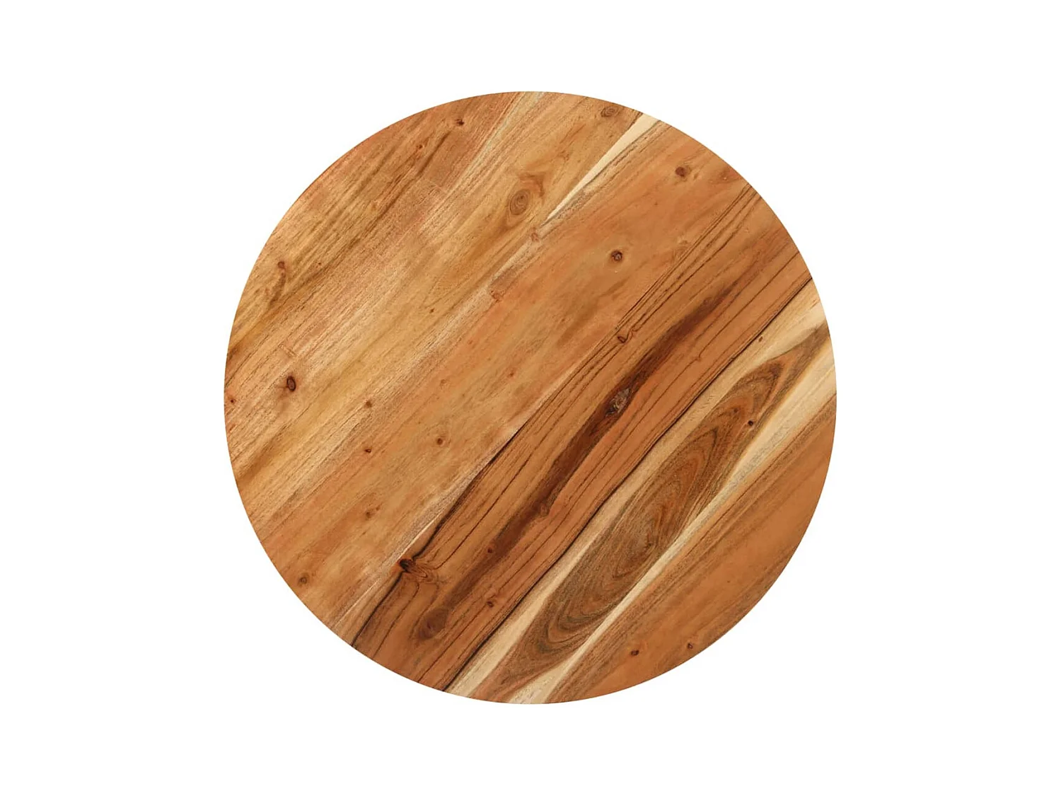 Table de bistro Ronde Ø70x75 cm Bois d'acacia massif