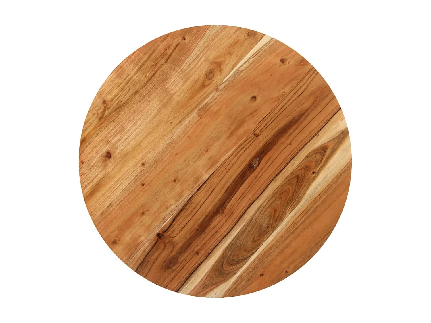 Mesa bistro redonda Ø70x75 cm Madera maciza de acacia