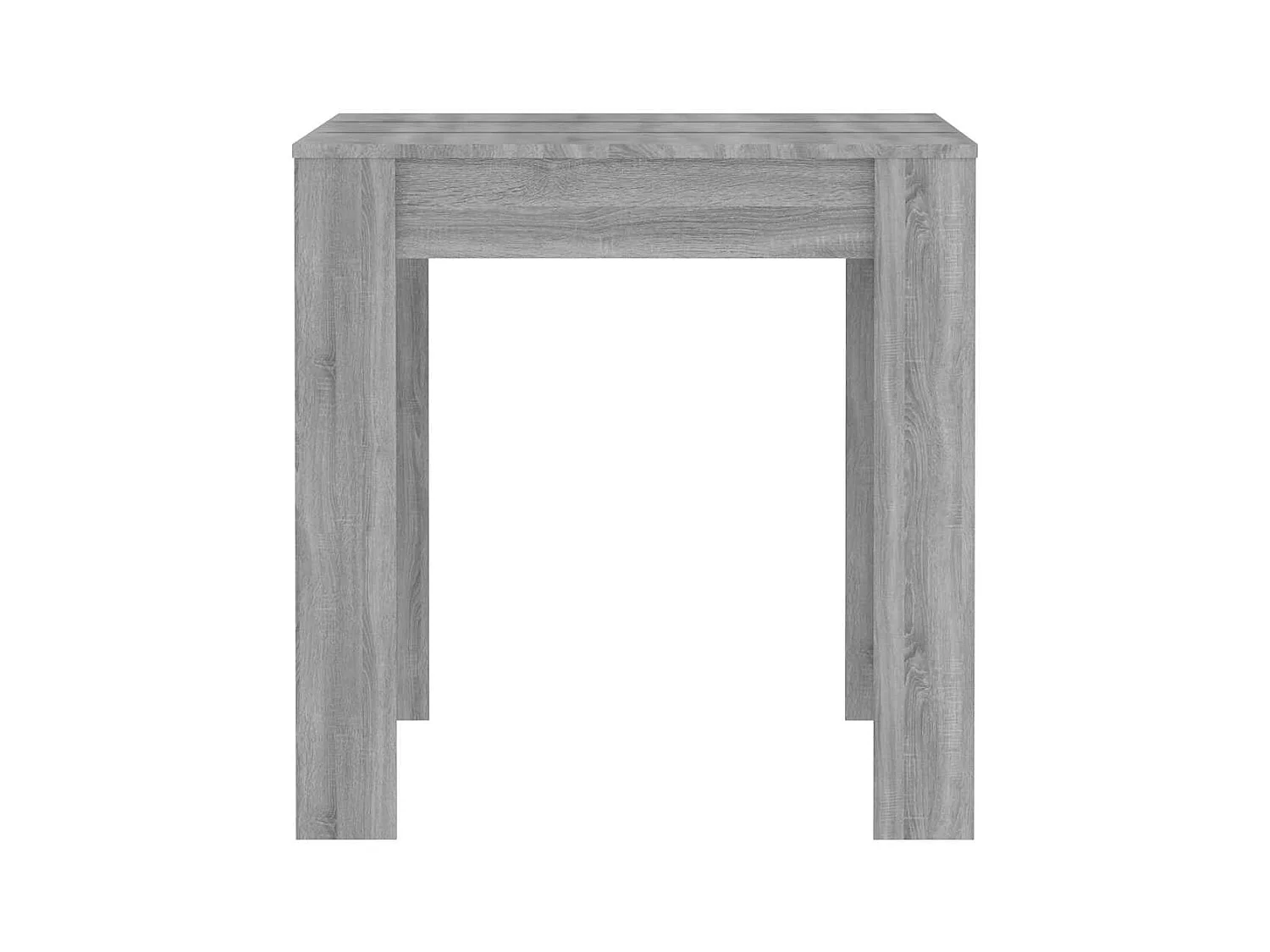 Table à dîner Sonoma gris 140x74,5x76 cm Bois d'ingénierie
