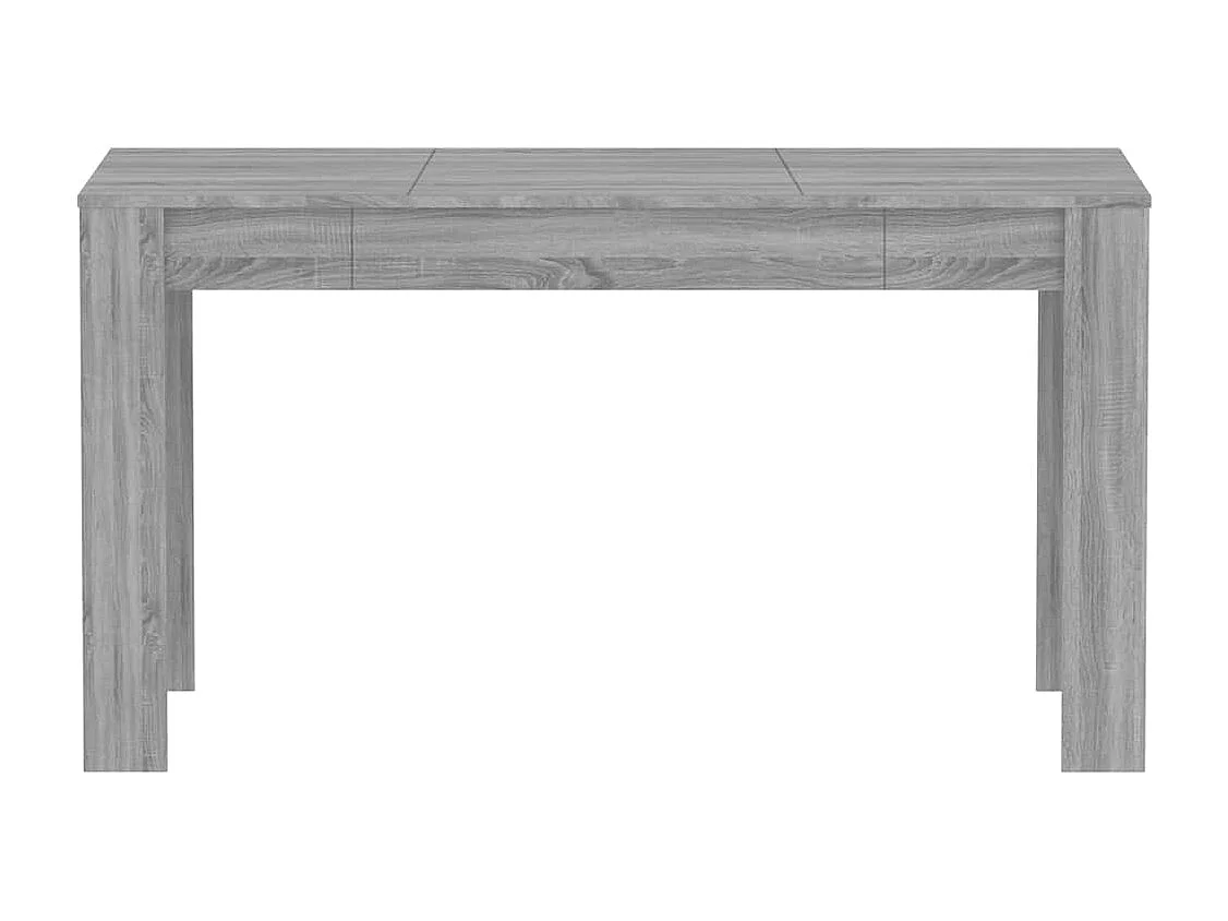 Mesa de comedor Sonoma gris 140x74,5x76 cm Madera de ingeniería